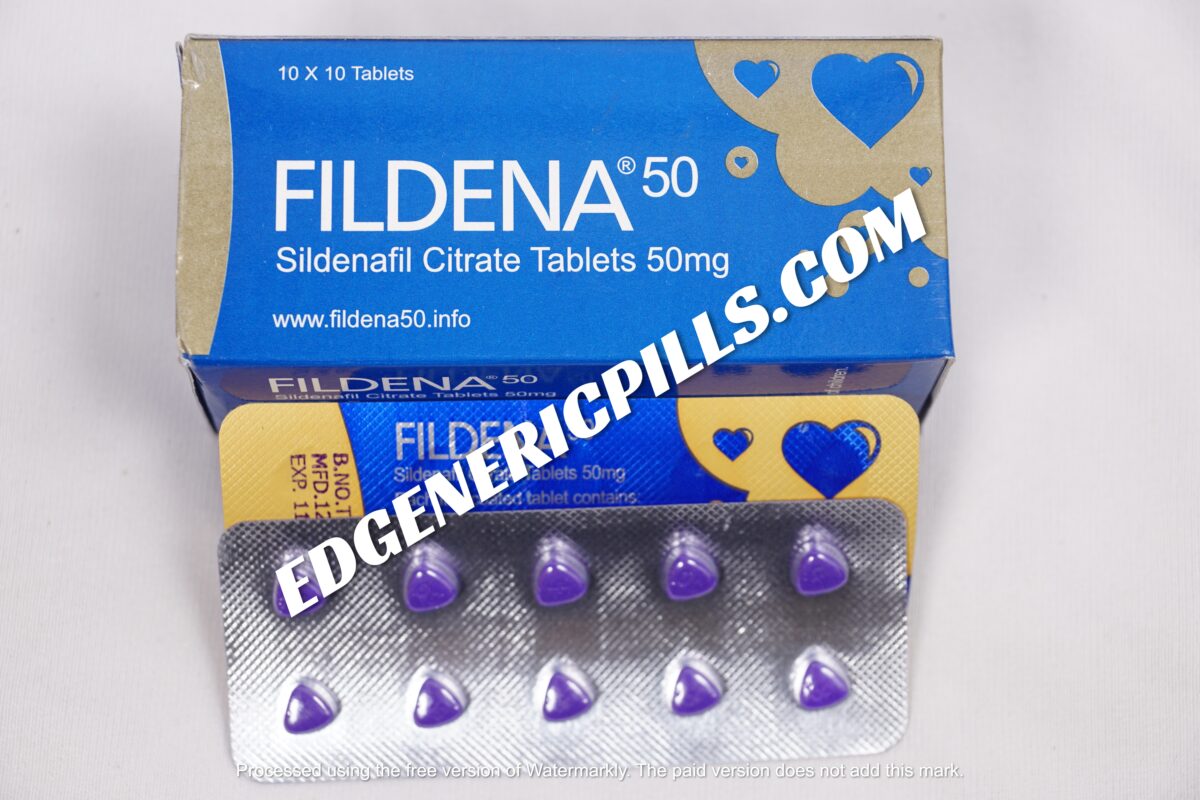 Fildena 50mg Tablet Supplier & Exporter | ED Generic